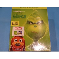 THE GRINCH BLU-RAY + DVD  NEW