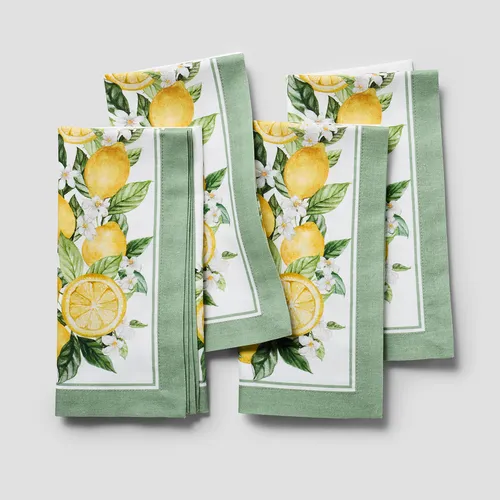 Sur La Table Citron Napkins, Set of 4