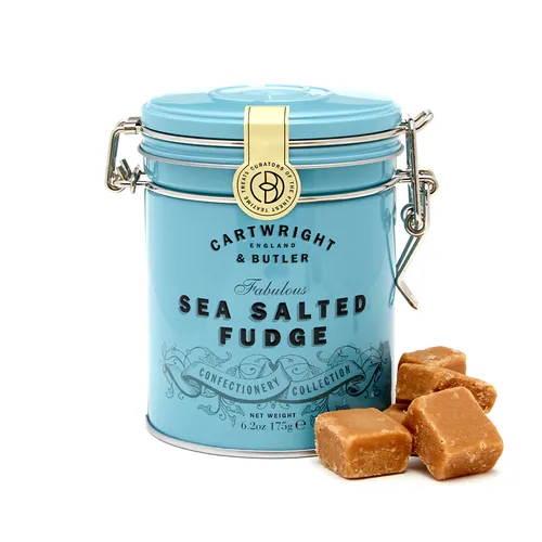 Cartwright & Butler Salted Caramel Fudge Tin