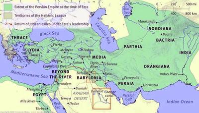 Persian Empire Map Timeline