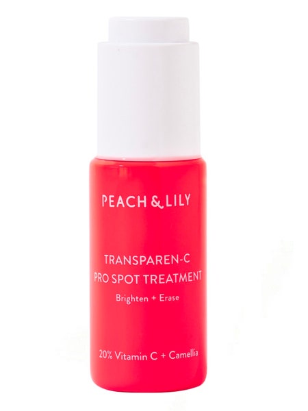  Peach & Lily transparen-c pro spot treatment product on white background