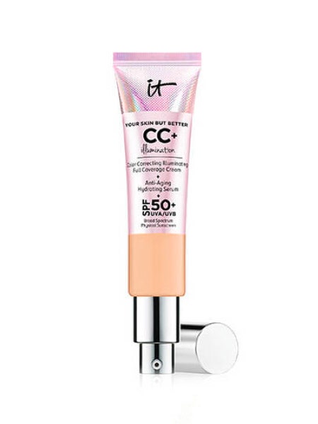 It Cosmetics cc+ cream illumination product on white background