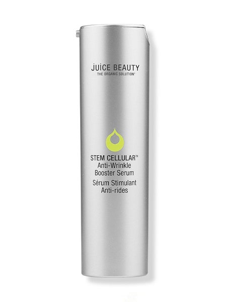 Juice Beauty stem cellular anti-wrinkle booster serum on white background