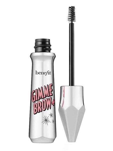 Benefit Cosmetics gimme brow+ tinted volumizing eyebrow gel product on white background