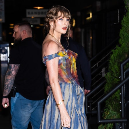 Taylor Swift Wears Vivienne Westwood Dress for Girls Night Out