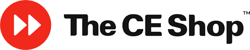 The CE Shop logo