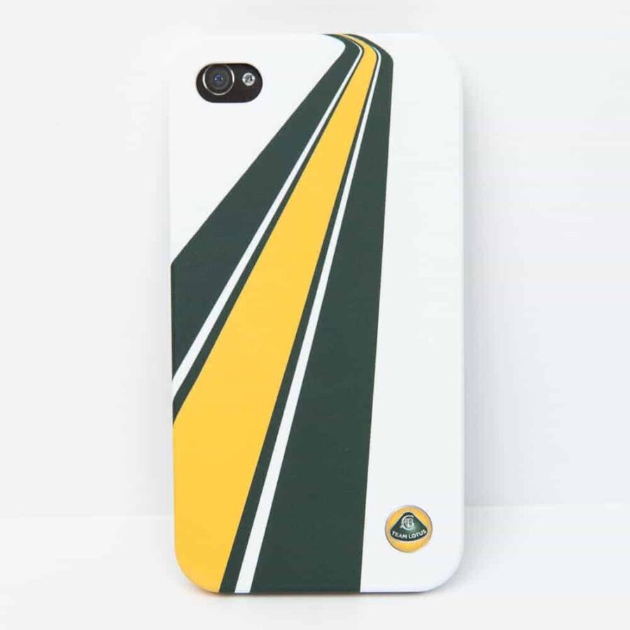 iPHONE 4 CASE Formula One 1 Team Lotus F1 White from the F1 Phone Cases store collection.