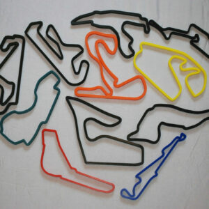 2023 F1 3D Printed Circuit Race Track Wall Art - Scuderia GP  by ScuderiaGP