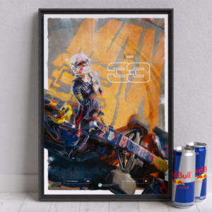 Max Verstappen, Red Bull Racing Formula 1 Wall Art – Limited edition of 250 from the F1 Posters & Prints store collection.