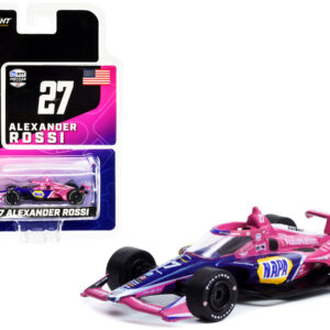 Dallara IndyCar #27 Alexander Rossi "NAPA" Andretti Autosport "NTT IndyCar Series" (2022) 1/64 Diecast Model Car by Greenlight by Diecast Mania