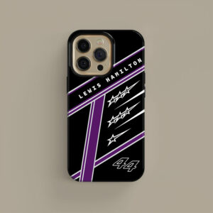 F1 LH44 Lewis Hamilton seven times world champion phone case F1 Phone Cases by DIZZY CASE