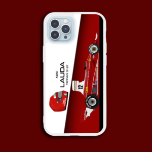 Niki Lauda 1975 Ferrari 312T F1 iPhone Samsung Galaxy Phone Case - Scuderia GP F1 Phone Cases by ScuderiaGP