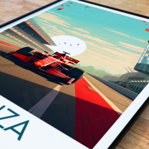 Monza poster, Italian Grand Prix, Autodromo Nazionale Monza artwork, F1 print , Fan art F1 Posters & Prints by ToucanArtwork