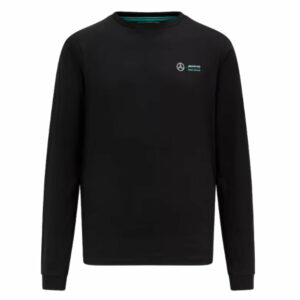 2023 Mercedes AMG Petronas Long Sleeve Tee (Black) - Small Adults  by Race Crate