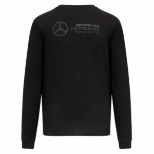 2023 Mercedes AMG Petronas Long Sleeve Tee (Black) - Small Adults  by Race Crate