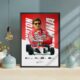 Ayrton Senna Poster, F1, Formula 1, McLaren, F1 Merch, Poster, Print, Wall Art, McLaren Racing, Formula 1 Poster