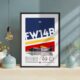 Williams FW14B Poster, F1, Formula 1, Williams Racing, F1 Merch, Poster, Print, Wall Art, Nigel Mansell