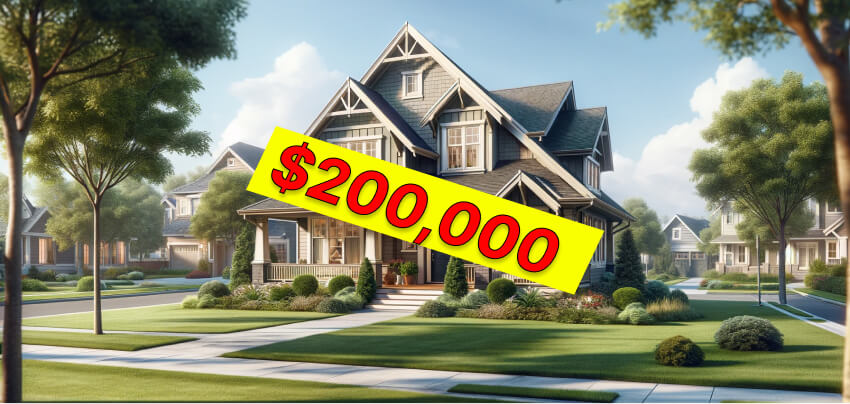 how much will I pay for $200,000 mortgage