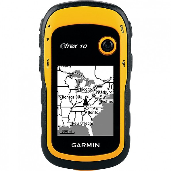 photo of a handheld gps receiver