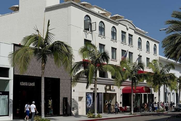 Shopping ate Rodeo Drive