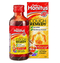 Dabur Honitus Herbal Cough Remedy Syrup 100ml