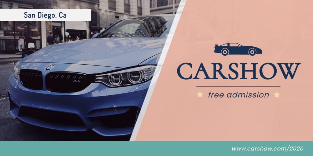 Car Show - Twitter Ad Template