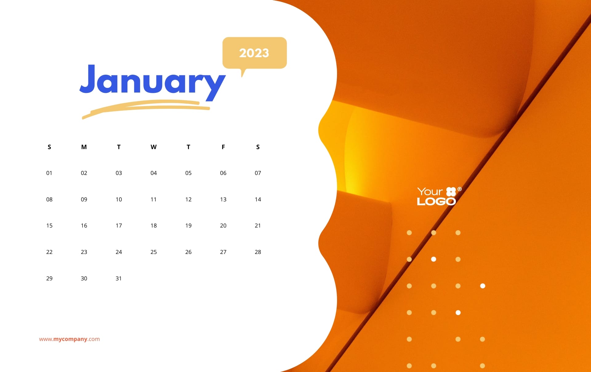 Creative Calendar Template