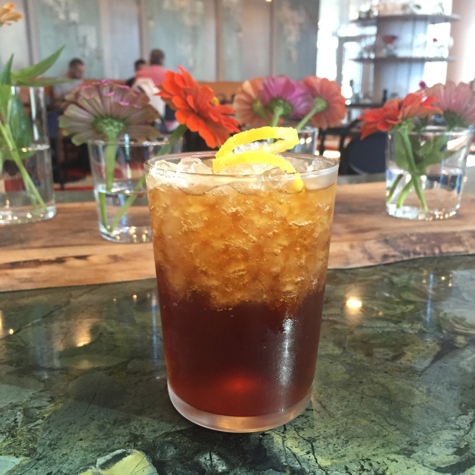 The Durham Hotel iced coffee soda