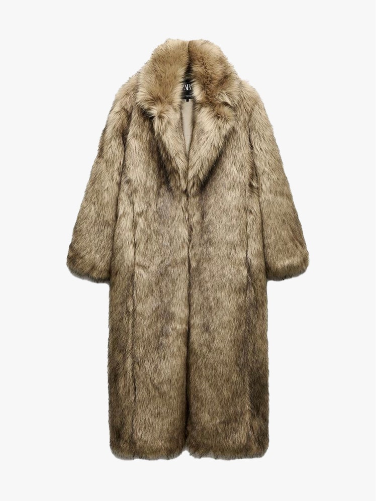 Image may contain Clothing Coat and Fur