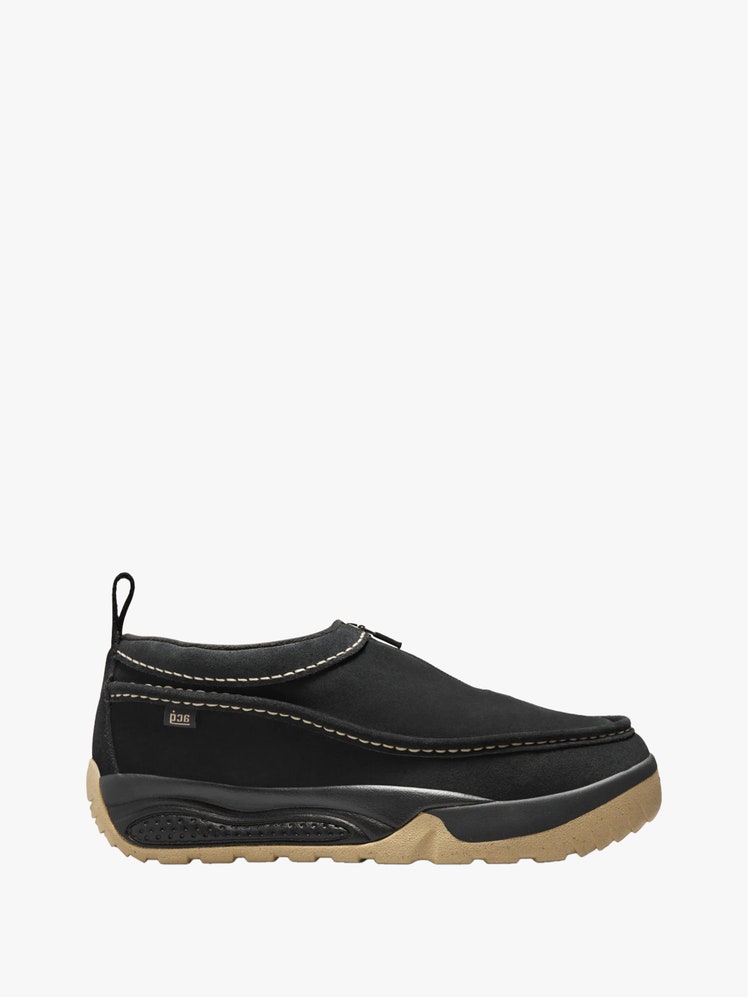 Image may contain Clothing Footwear Shoe Suede and Sneaker