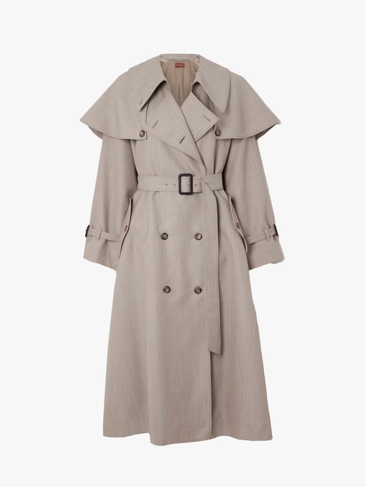 Image may contain Clothing Coat Overcoat and Trench Coat