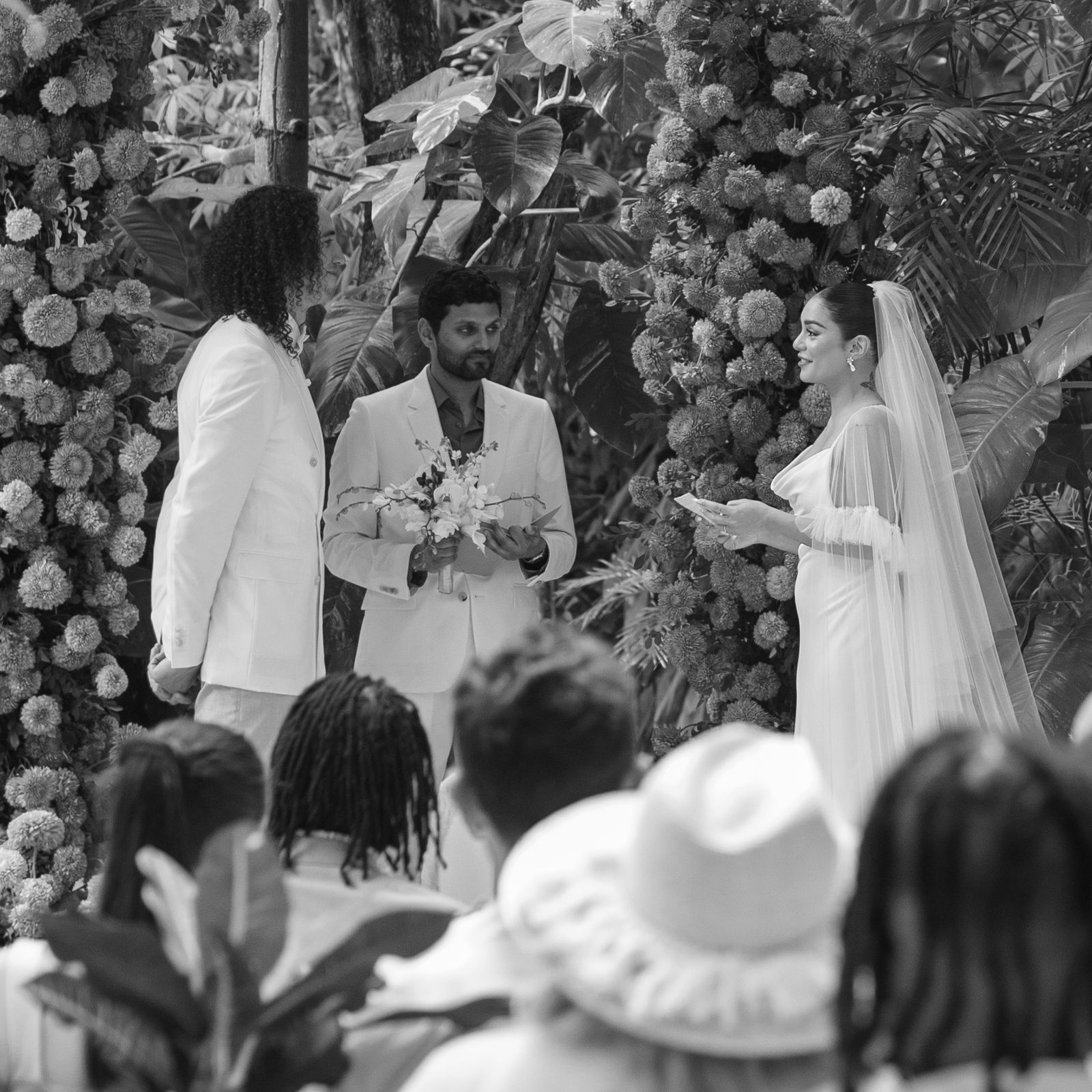 Jay Shetty officiated Vanessa Hudgens's wedding to Cole Tucker in the heart of the Mayan jungle