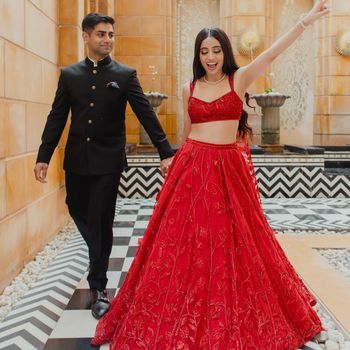 This Delhi-based designer bride created each look for her wedding