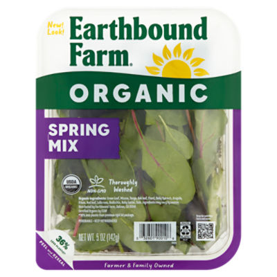 Earthbound Farm Organic Spring Mix, 5 oz