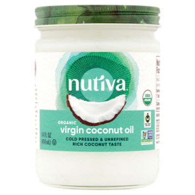 Nutiva Organic Virgin Coconut Oil, 14 fl oz