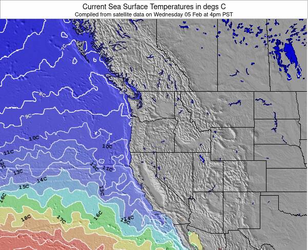 Oregon Sea Temperature