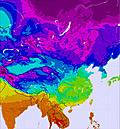 China temperature map