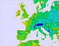 France temperature map