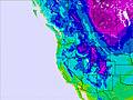 Oregon temperature map