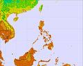 Province of Maguindanao temperature map