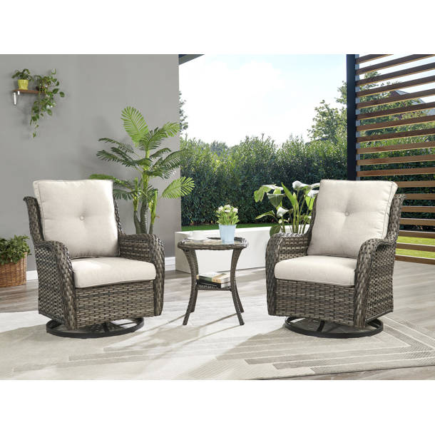 Red Barrel Studio® Adjustable Patio Chair with Cushions & Reviews | Wayfair