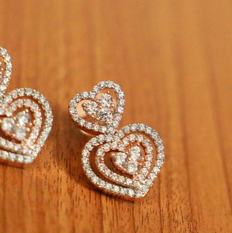 White Studs - Sanvi Jewels Pvt. Ltd. - 2812693