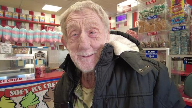 Billy O'Brien inside William's Candy Shop 