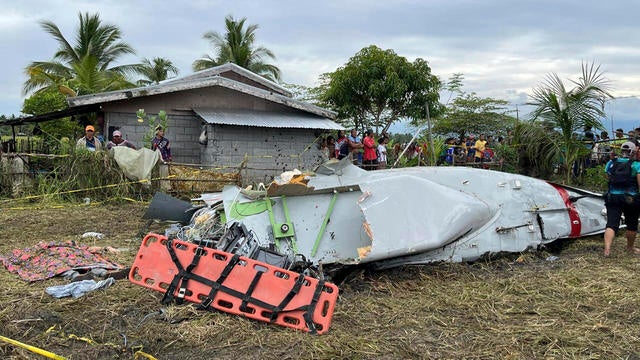 Philippines US Plane Crash 