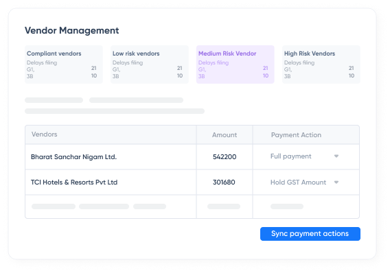 Auto-manage vendor payments