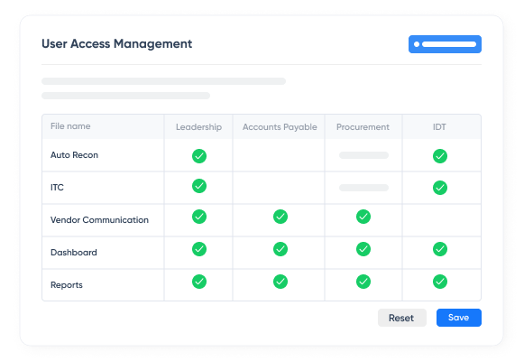 Define or modify user actions