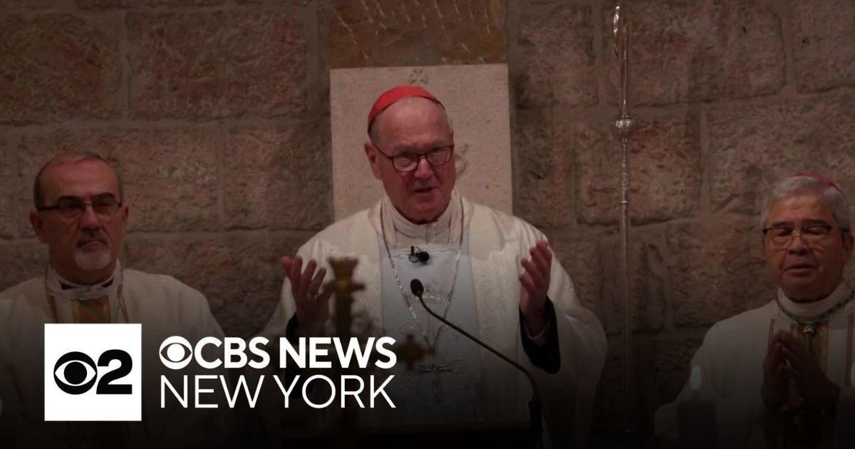 Cardinal Timothy Dolan Leads Mass In Jerusalem During Visit To Israel 