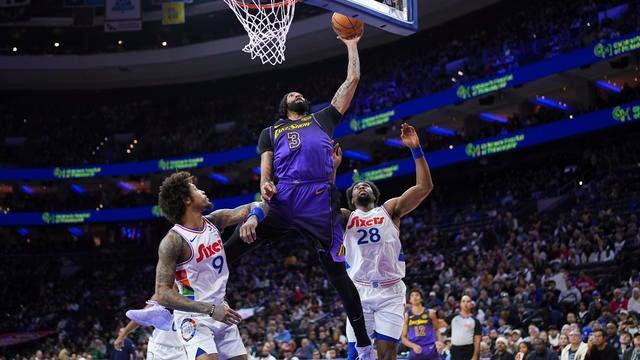 Lakers 76ers Basketball 