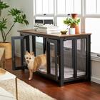 Frisco Venice Dog Crate Credenza