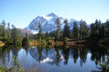 Mt Rainier Beautiful scenery in the state of Washington